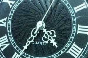 Personalized Pocket Watch Black Crest Cover Custom Engraved Quartz Battery Operated - Hand Engraved