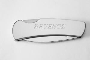 Pocket Knife Personalized Custom Engraved Stainless Steel Lock Back Pocket Knife - Hand Engraved