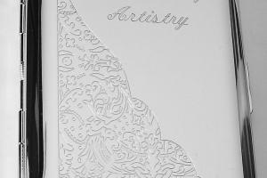 Custom Engraved Kings Cigarette Case with Scroll Design or Business Card Case Single Sided -Hand Engraved