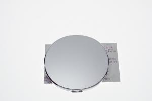 Custom Engraved Flat Compact Mirror Personalized Silver Plated Super Slim Purse Mirror  - Hand Engraved