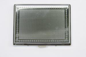 Custom Engraved Personalized Cigarette Case Double Sided 100s Case with Paisley Design -Hand Engraved