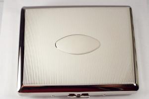 Engraved Cigarette Case Double Sided 100s Personalized Custom Case -Hand Engraved