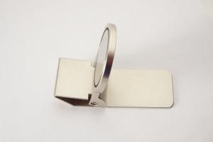 Engraved Money Clip Custom Engraved Personalized Round Hinged Money Clip Matte Finish -Hand Engraved