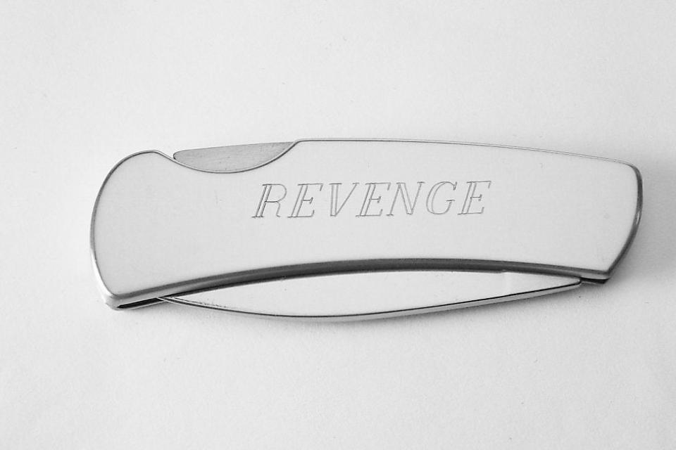 Pocket Knife Personalized Custom Engraved Stainless Steel Lock Back Pocket Knife  - Hand Engraved