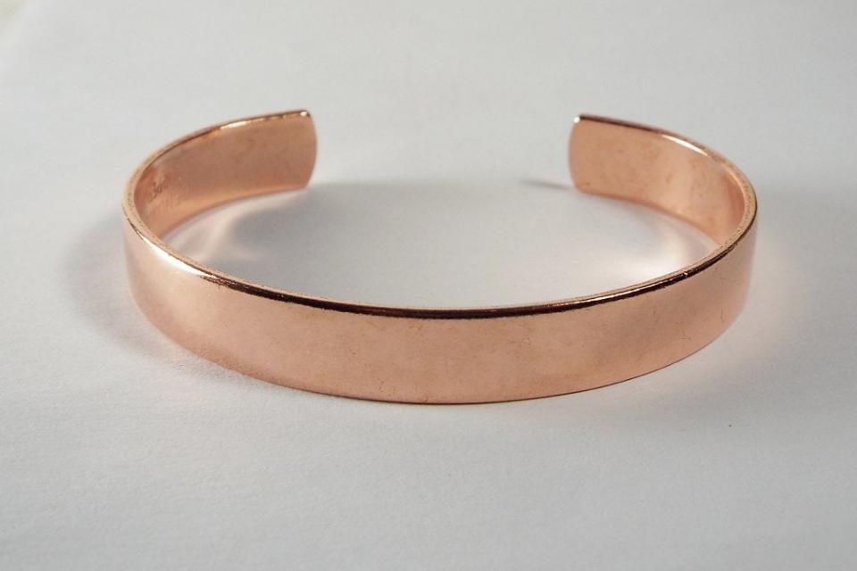 Custom Engraved Monogram Bracelet Personalized Copper Cuff Style Name Initial or Monogram - Hand Engraved